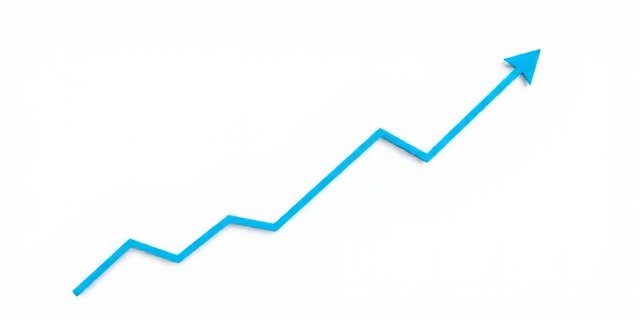 Ascending graph lines visualizing progress in fitness coaching Cologne